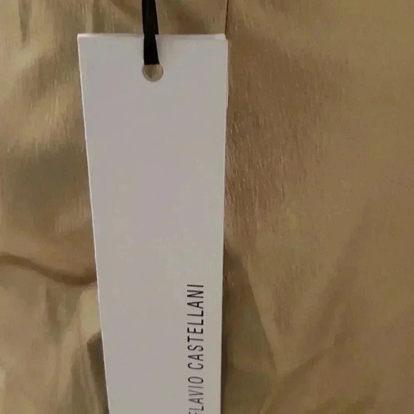 Flavio Castellani gold dress new with tag - Picture 6 of 12